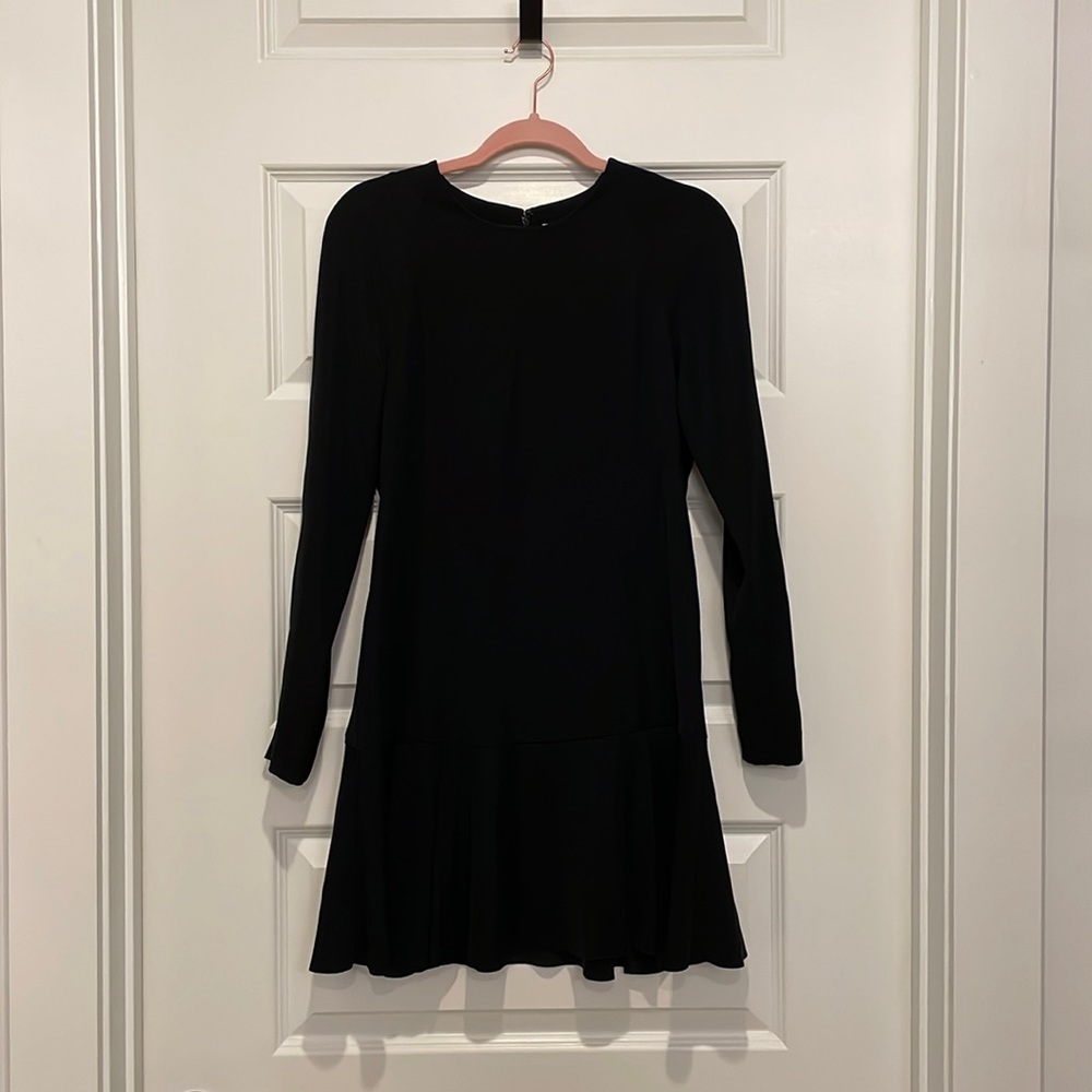 Black & Other Stories Long Sleeve Drop Waist Dress